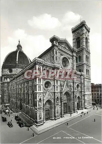 Moderne Karte Firenze La Cattedrale