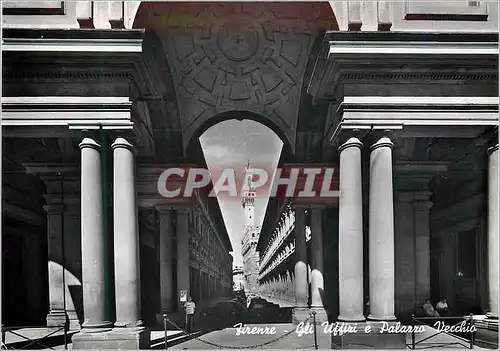 Cartes postales moderne Firenze Gli Uffizi e Palazzo Vecchio