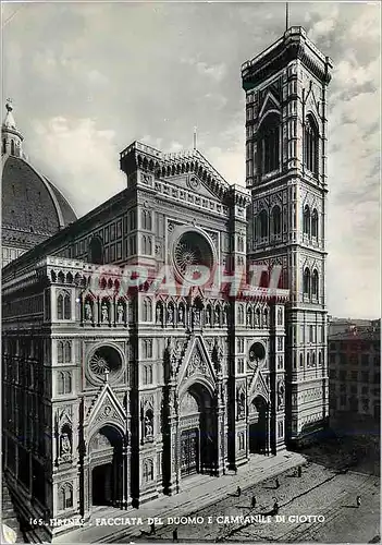 Cartes postales moderne Firenze Facciata del Duomo e Campanile di Giotto