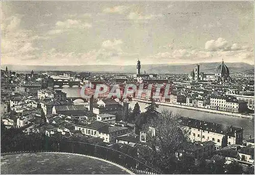 Moderne Karte Firenze Panorama