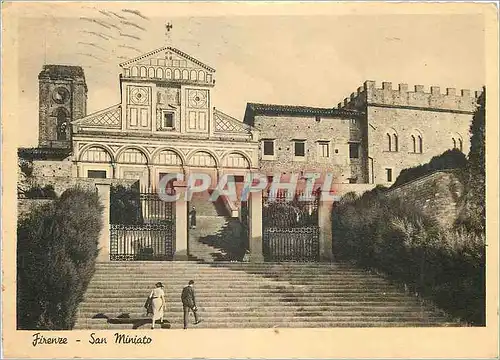 Cartes postales moderne Firenze Basilica di S. Miniato al Monte