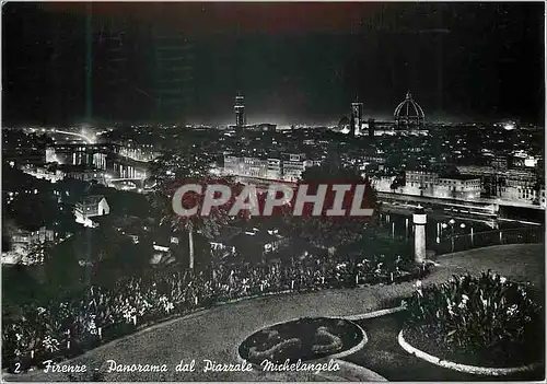 Moderne Karte Firenze Panorama dal Piazzale Michelangelo