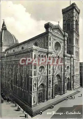 Moderne Karte Firenze Cattedrale