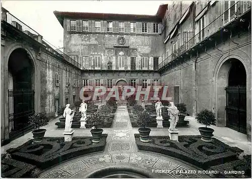 Cartes postales moderne Firenze Palazzo Ricciardi - Giardino