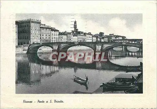 Cartes postales moderne Firenze Ponte e S. Trinita