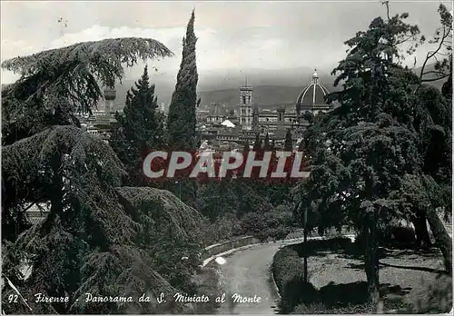 Cartes postales moderne Firenze Panorama da S. Miniato al Monte