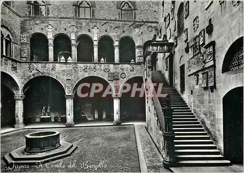 Moderne Karte Firenze Il Cortile del Bargello