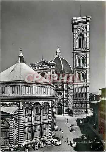 Moderne Karte Firenze Piazza del Duomo