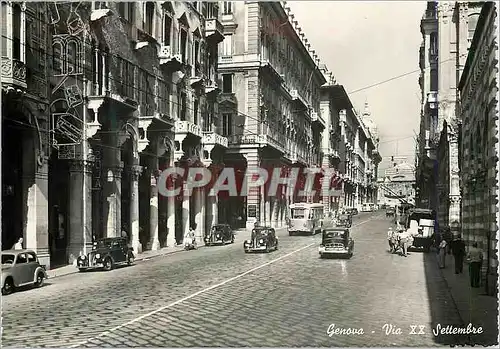 Cartes postales moderne Genova Via XX Settembre