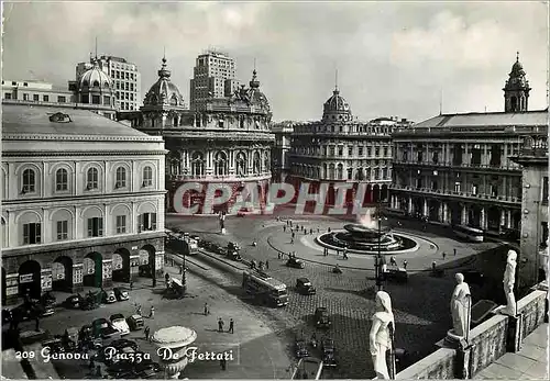 Moderne Karte Genova Piazza De Ferrari