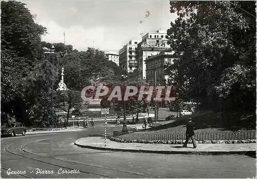 Moderne Karte Genova Piazza Corvetto