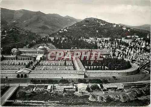 Cartes postales moderne Genova Staglieno-Camposanto-Panorama