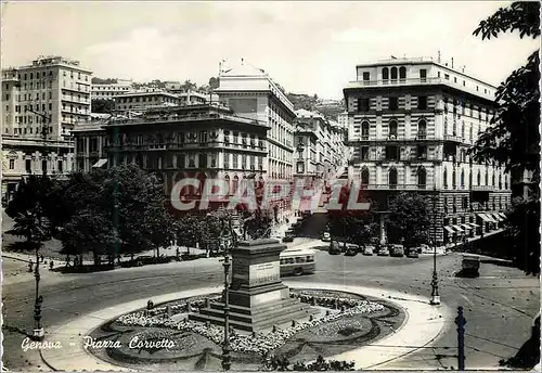 Moderne Karte Genova Piazza Corvetto