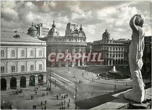 Cartes postales moderne Genova Piazza de Ferrari