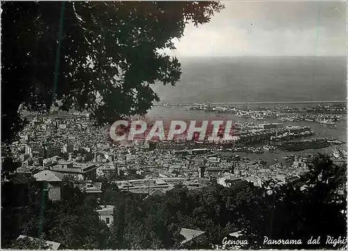 Cartes postales moderne Genova Panorama dal Righi