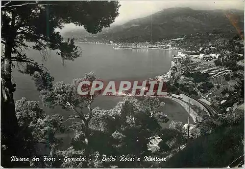 Cartes postales moderne Grimaldi Cosenza I Balzi Rossi e Mentone