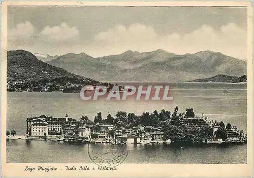 Cartes postales moderne Lago Maggiore Isola Bella e Pallanza