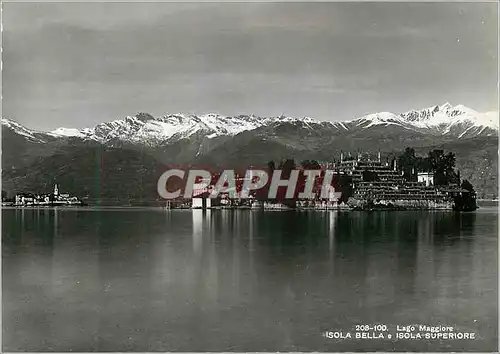 Cartes postales moderne Lago Maggiore Isola Bella e Isola Superiore