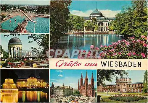 Cartes postales moderne Wiesbaden