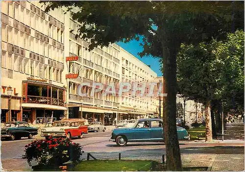 Moderne Karte Wiesbaden Kurstadt Wilhelmstrasse Kurviertel