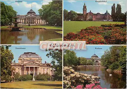 Cartes postales moderne Wiesbaden Panorama