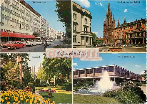 Cartes postales moderne Wiesbaden Panorama