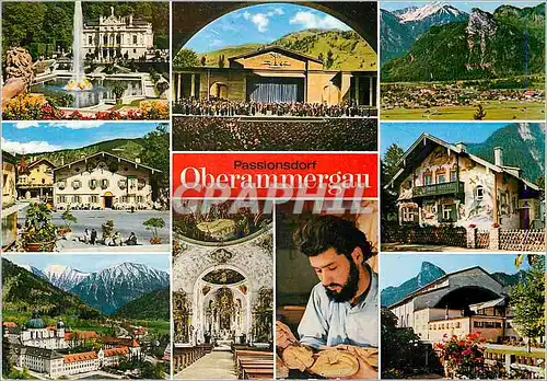 Cartes postales moderne Passionsdorf Oberammergau