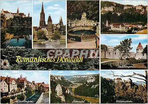 Cartes postales moderne Romantisches Donautal