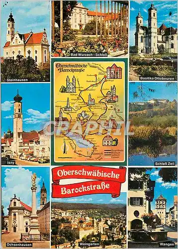 Cartes postales moderne Oberschwabische Barockstrasse Augsburg