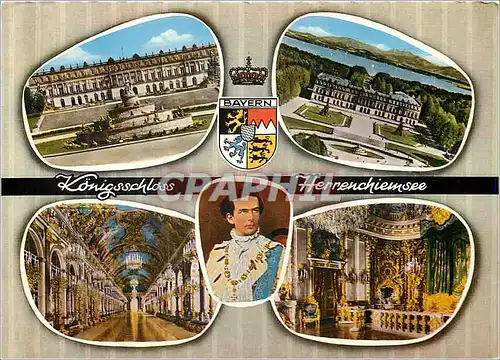 Cartes postales moderne Konigsschloss Herrenchiemsee