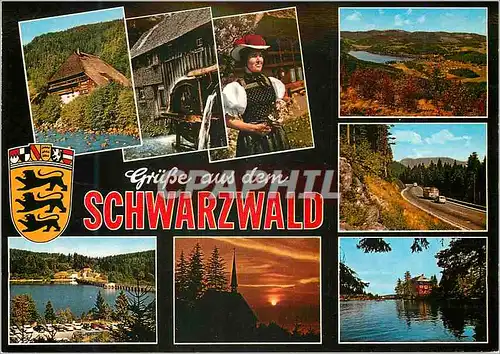 Cartes postales moderne Schwarzwald