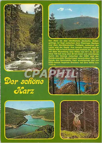Cartes postales moderne Der Schone OberHarz