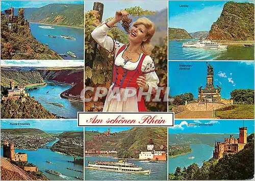 Cartes postales moderne Am schonen Rhein