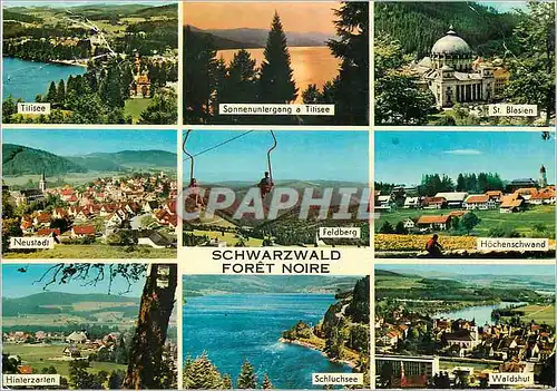 Cartes postales moderne Schwarzwald Foret Noire Feldberg