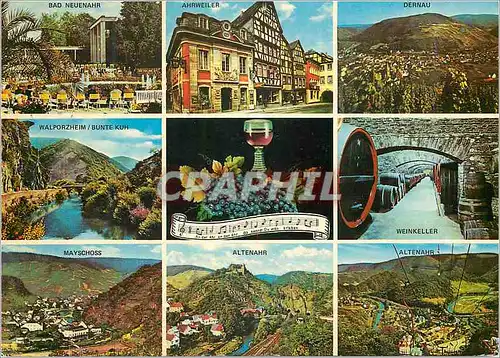 Cartes postales moderne Bad Neuenahr-Ahrweilet Panorama