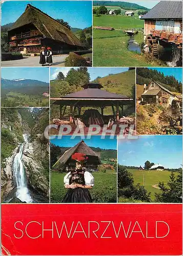 Cartes postales moderne Schwarzwald Panorama