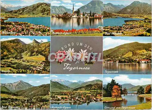 Cartes postales moderne Rund um Den Tegernsee