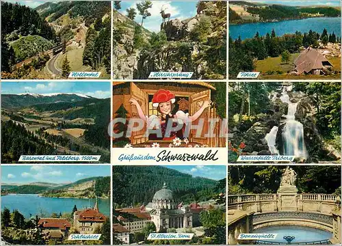 Cartes postales moderne Schwarzwald