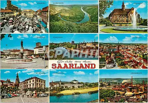 Cartes postales moderne Saarland