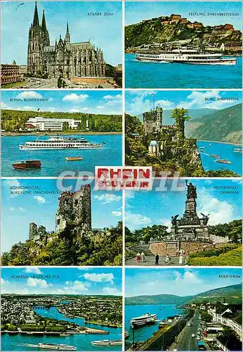 Cartes postales moderne Rhein River Baden