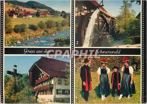 Cartes postales moderne Schwarzwald
