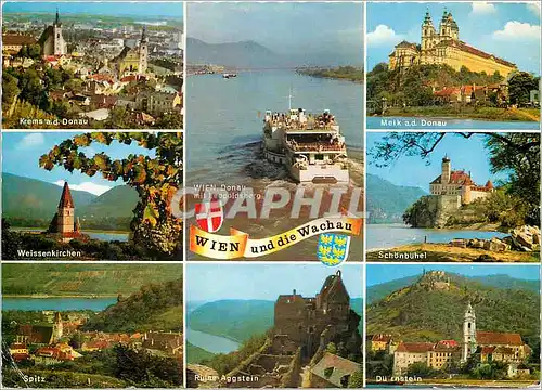 Cartes postales moderne Wien und die Wachau