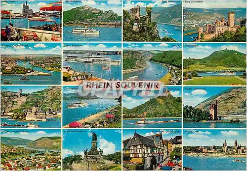 Cartes postales moderne Rhein Panorama