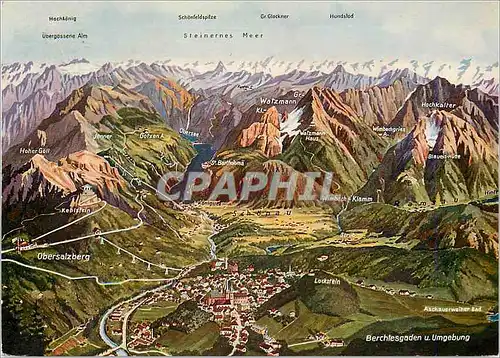 Cartes postales moderne Berchtesgaden Umgebung