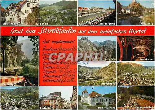 Cartes postales moderne Schrebfaulen weinfrohen Ahrtal