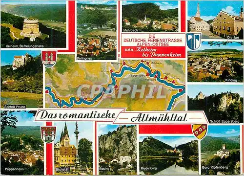 Cartes postales moderne Das Romantische Altmuhltal Ansbach