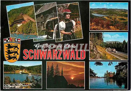 Cartes postales moderne Schwarzwald