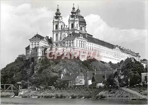 Moderne Karte Benediktineraillt Melk a.d Donau Wachau