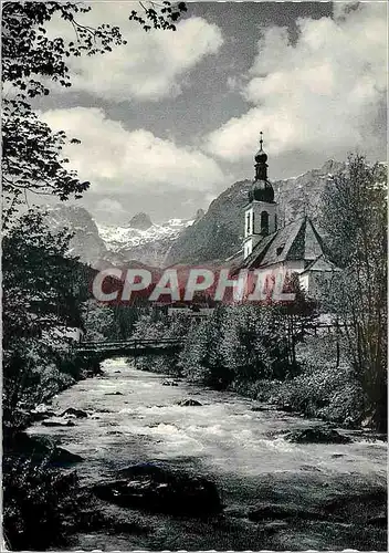 Cartes postales moderne Ramsau Kirche mit Reiteralpe