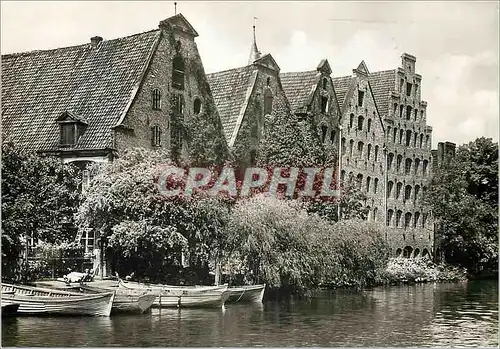 Moderne Karte Salzspeicher Lubeck